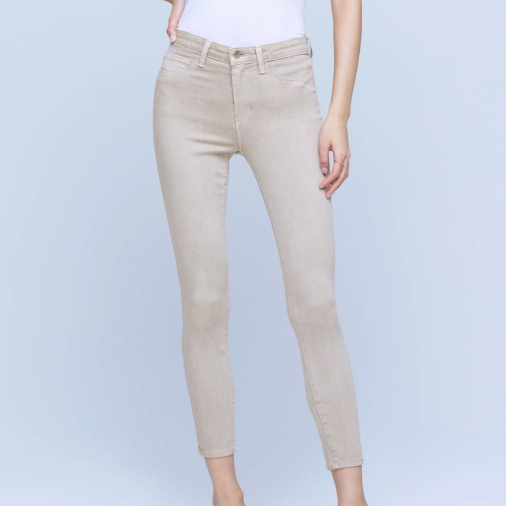 L'Agence Margot Jeans in Biscuit